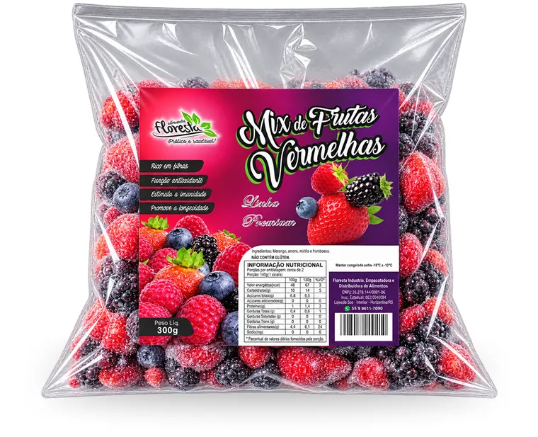 Mix de Frutas Vermelhas Floresta