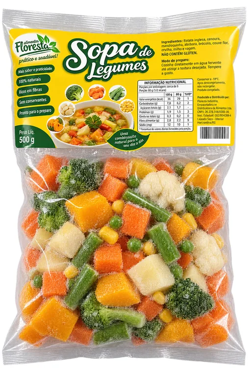 Sopa de Legumes Floresta