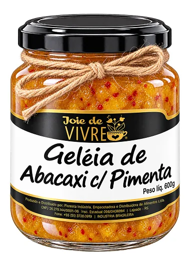 Abacaxi com Pimenta da linha Food Floresta