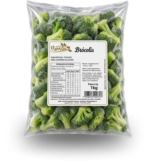 Brócolis da linha Food Floresta