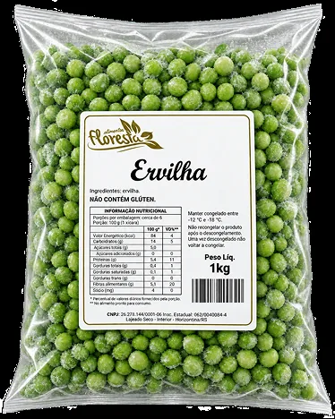 Ervilha da linha Food Floresta