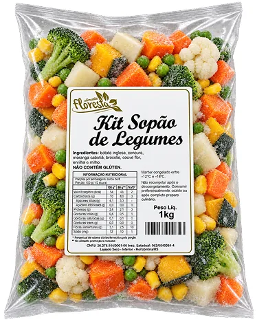 Sopa de Legumes da linha Food Floresta