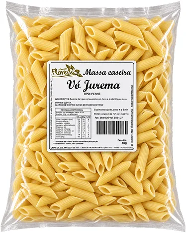 Penne da linha Food Floresta