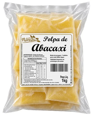 Abacaxi da linha Food Floresta