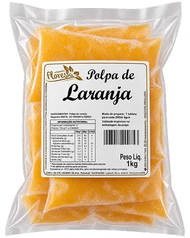 Laranja da linha Food Floresta