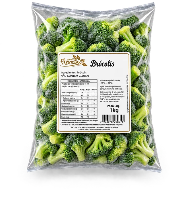 Brócolis da Linha Food Floresta